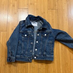 Old Navy Kids Jean Jacket - Dark Blue 5T